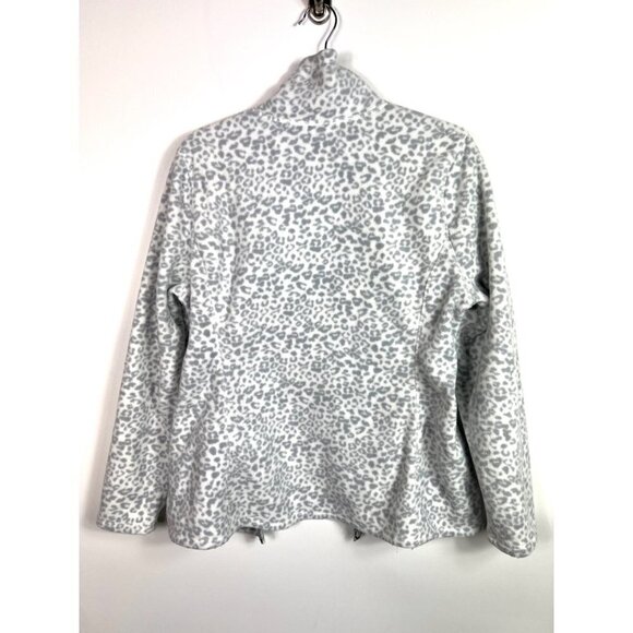 Old navy animal print zip up fleece - Picture 8 of 9